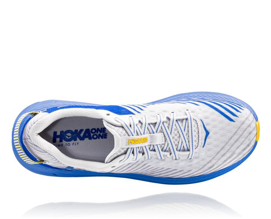 Hoka Australia One One Rincon - Mens Running Shoes Grey/Blue - OHLCS-3895